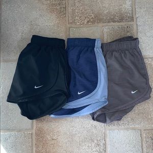 Bundle of 3 Nike dri-fit shorts